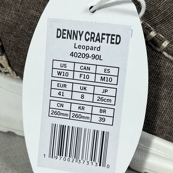 Hey Dude NEW Women's Denny Crafted Leopard Slip-on Boots SZ 10 - Picture 8 of 9